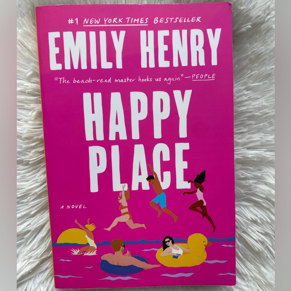 Happy Place by Emily Henry (paperback book)